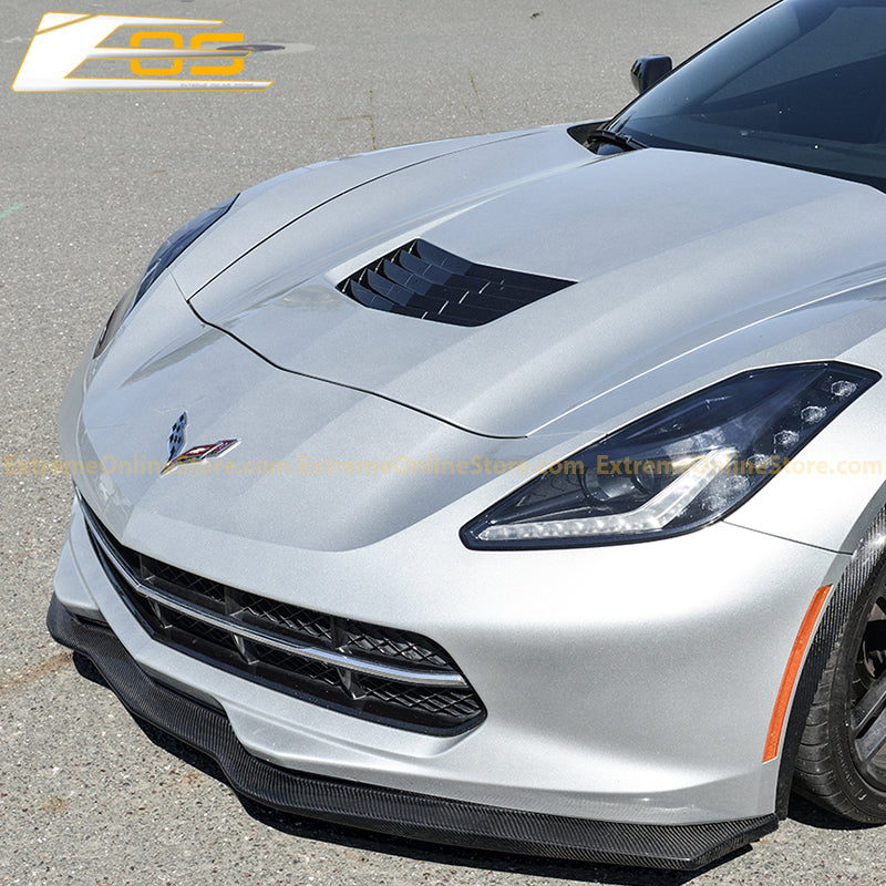 Corvette C7 Stage 2 Front Splitter Lip - ExtremeOnlineStore