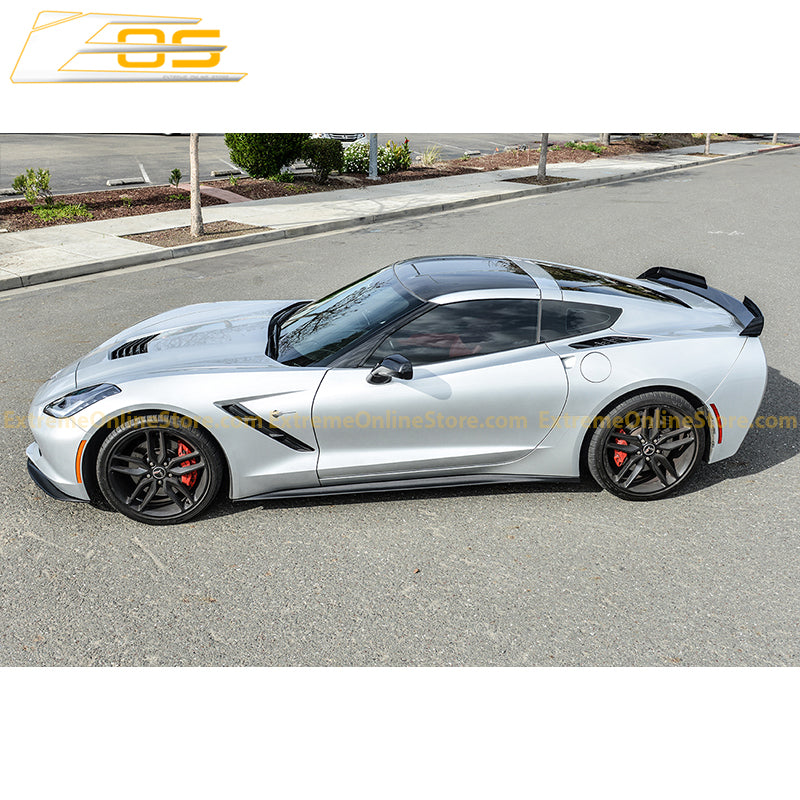 Corvette C7 Stingray / Z51 Side Skirts Rocker Panels | EOS Performance Package - ExtremeOnlineStore