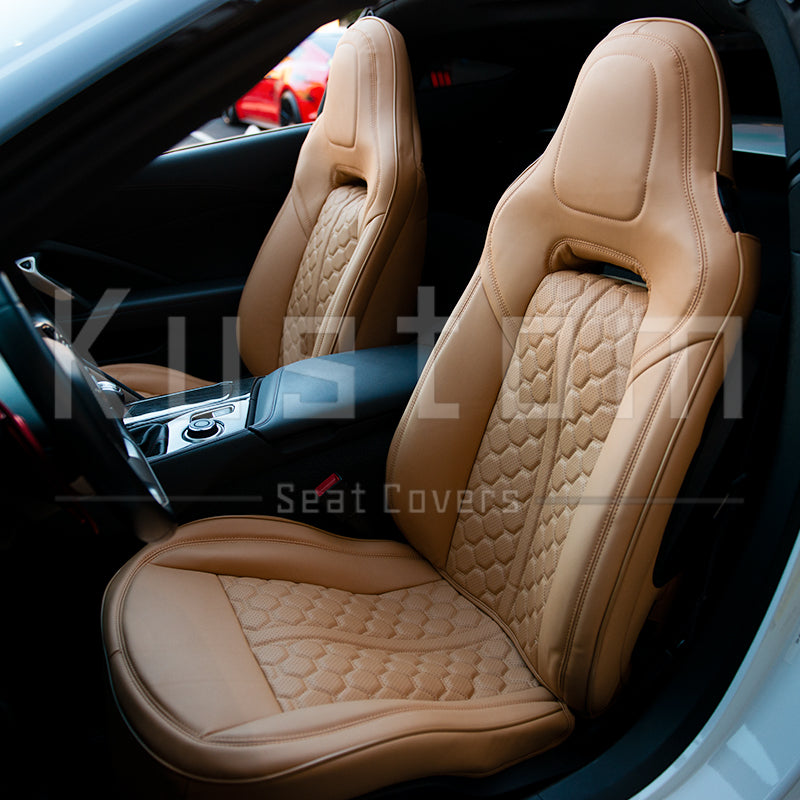 Chevrolet Corvette C7 Custom Leather Seat Covers