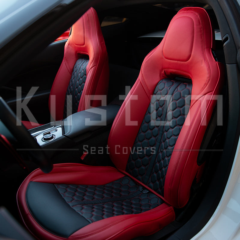 Chevrolet Corvette C7 Custom Leather Seat Covers