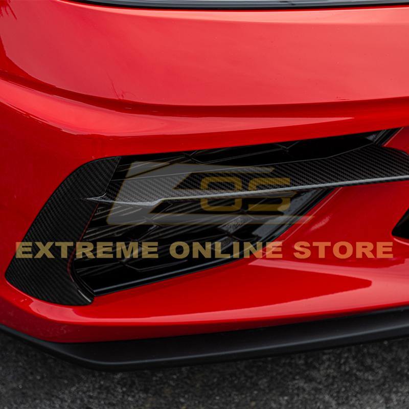 Corvette C8 Carbon Fiber Front Grille Insert - Extreme Online Store