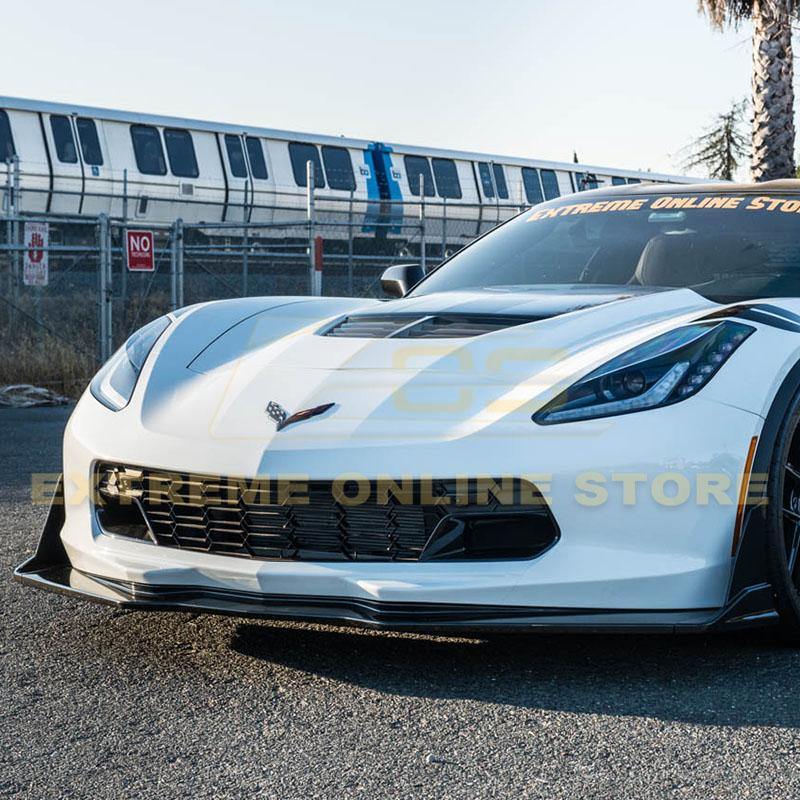 Corvette C7 Stage 3.5 Extended Front Splitter - Extreme Online Store