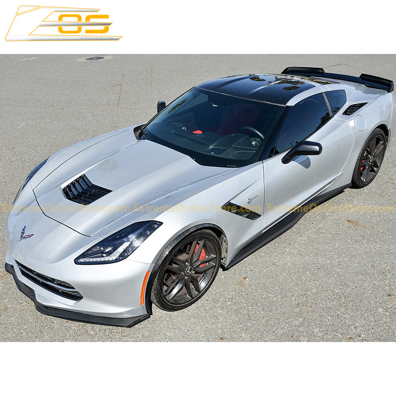 Corvette C7 Stage 2 / 3 Front Splitter Lip | Front Spoiler - ExtremeOnlineStore