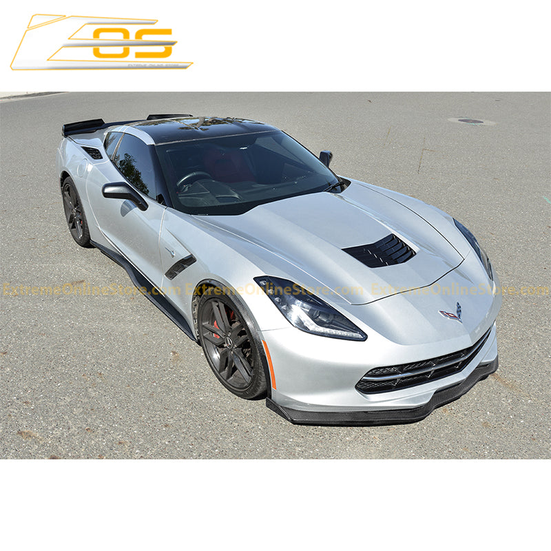 Corvette C7 Stage 2 / 3 Front Splitter Lip | Front Spoiler - ExtremeOnlineStore