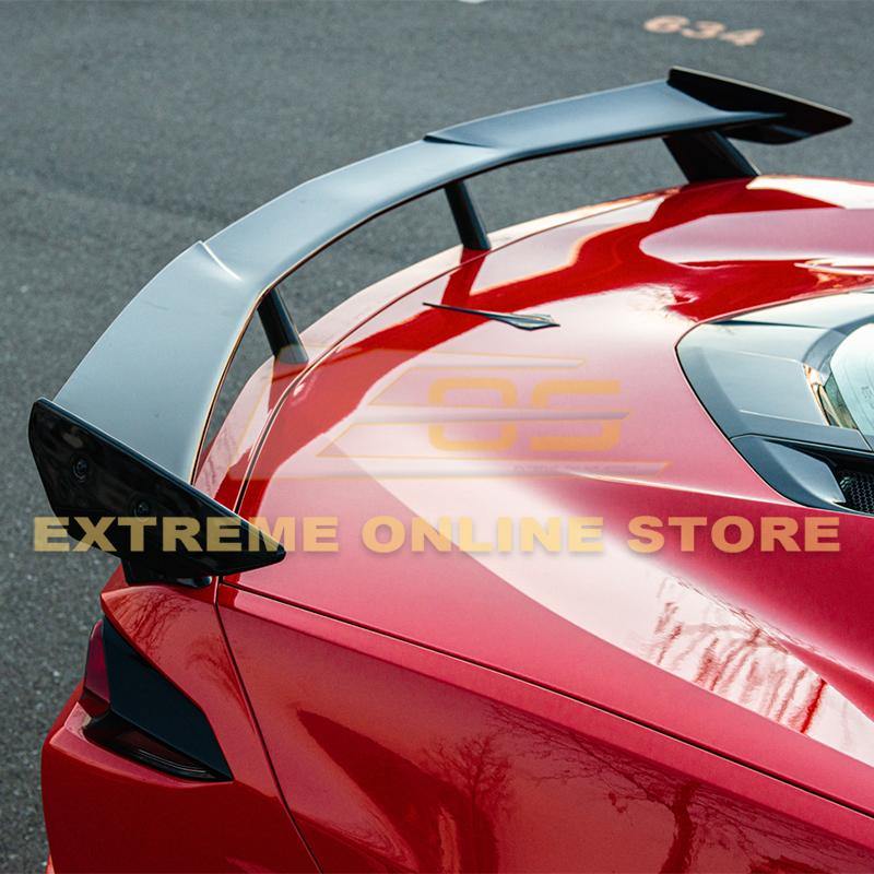 Corvette C8 Rear Trunk Spoiler High Wing - Extreme Online Store