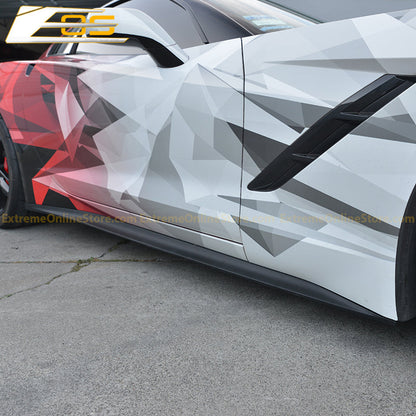 Corvette C7 Stingray / Z51 Side Skirts Rocker Panels | EOS Performance Package - ExtremeOnlineStore