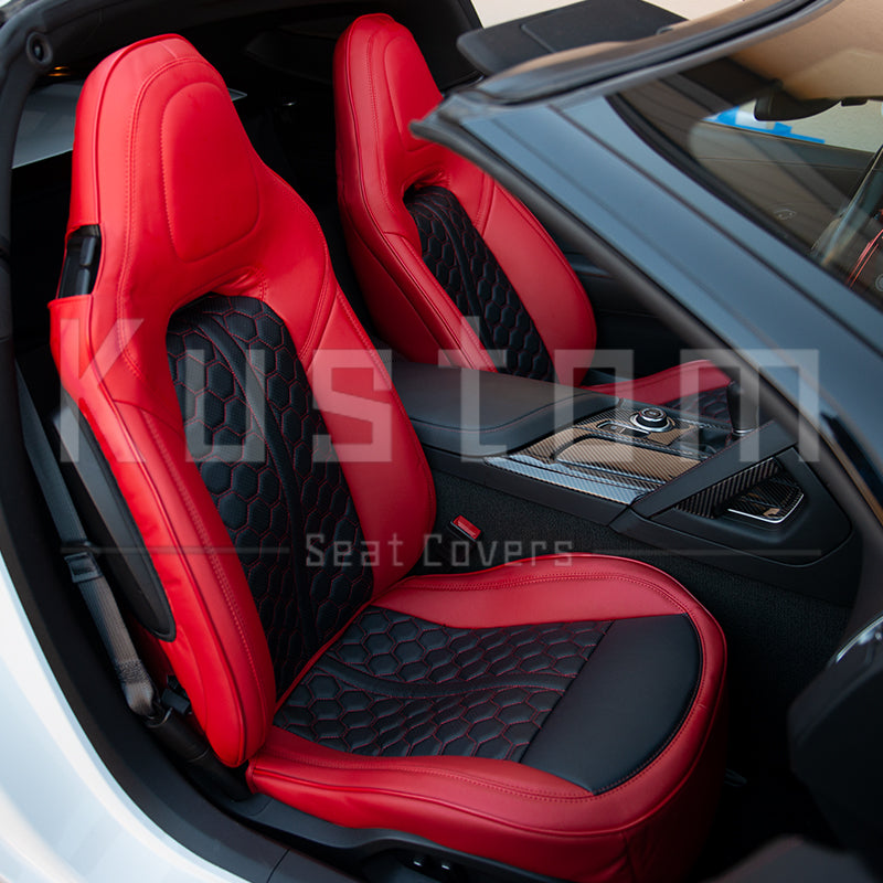 Chevrolet Corvette C7 Custom Leather Seat Covers