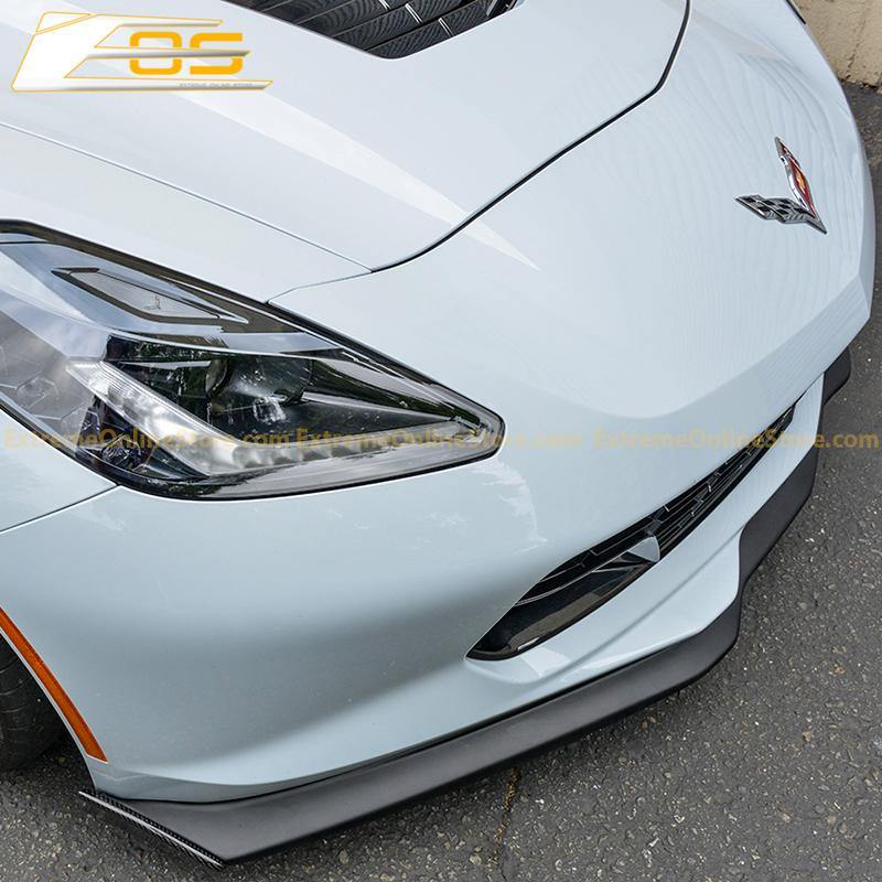 Corvette C7 Stingray / Z51 Front Splitter Lip & Side Skirts Rocker Panels - ExtremeOnlineStore