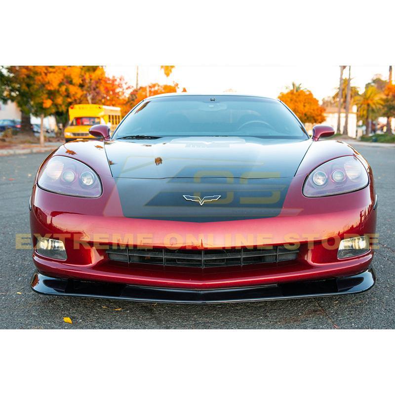 Corvette C6 Base Extended Front Splitter Lip | ZR1 Conversion Package - Extreme Online Store