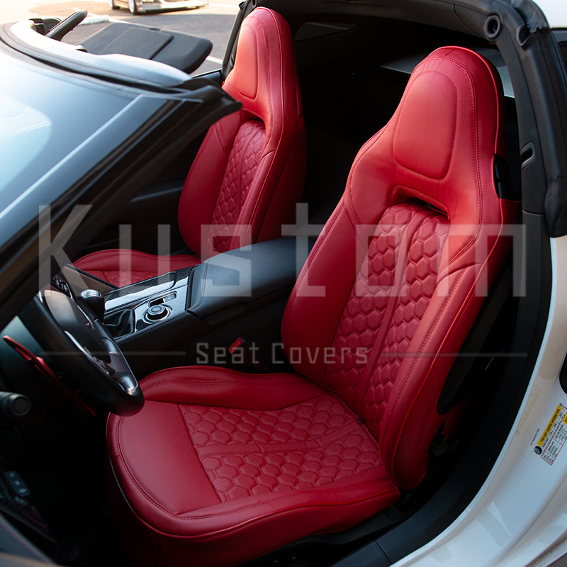 Chevrolet Corvette C7 Custom Leather Seat Covers