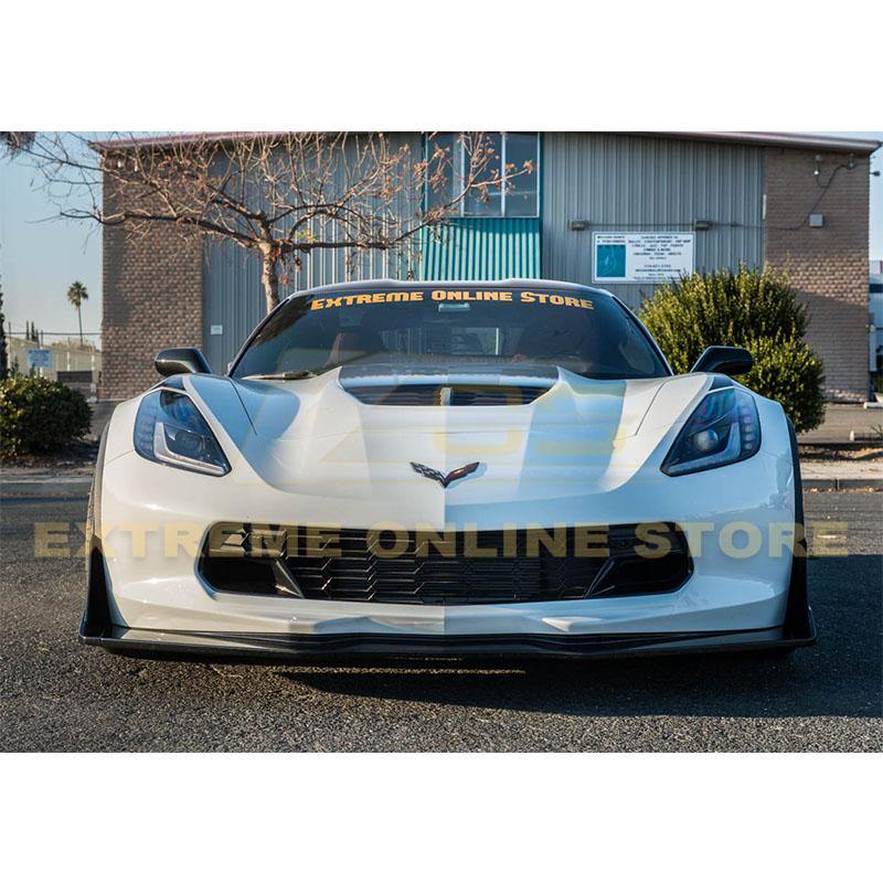 Corvette C7 Stage 3.5 Extended Front Splitter - Extreme Online Store