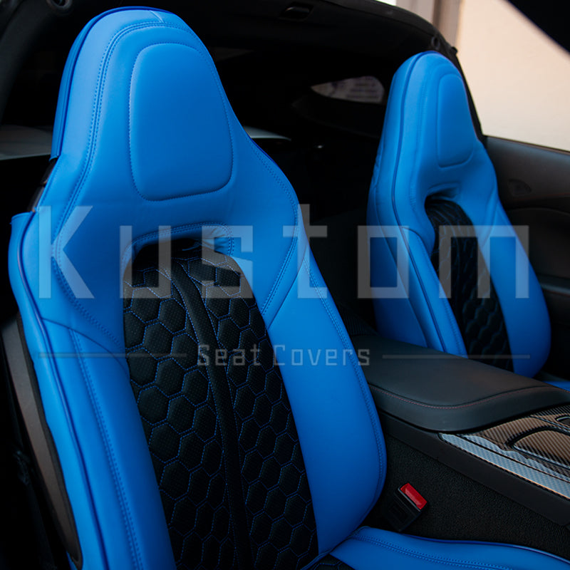 Chevrolet Corvette C7 Custom Leather Seat Covers