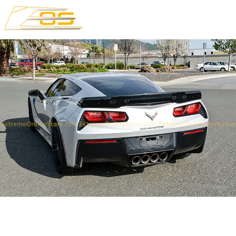 Corvette C7 Stage 3 Rear Spoiler W/ Wickerbill Extension - ExtremeOnlineStore