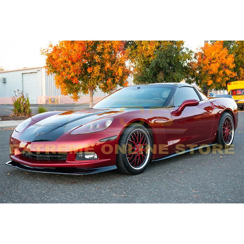 Corvette C6 Base Extended Front Splitter Lip | ZR1 Conversion Package - Extreme Online Store