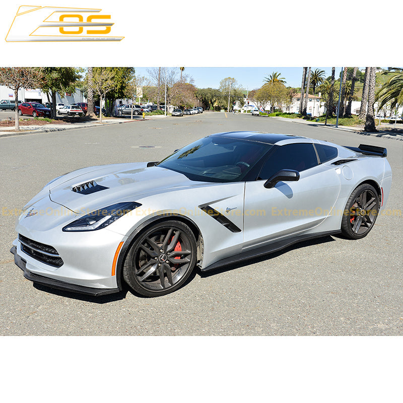 Corvette C7 Stage 2 / 3 Front Splitter Lip | Front Spoiler - ExtremeOnlineStore