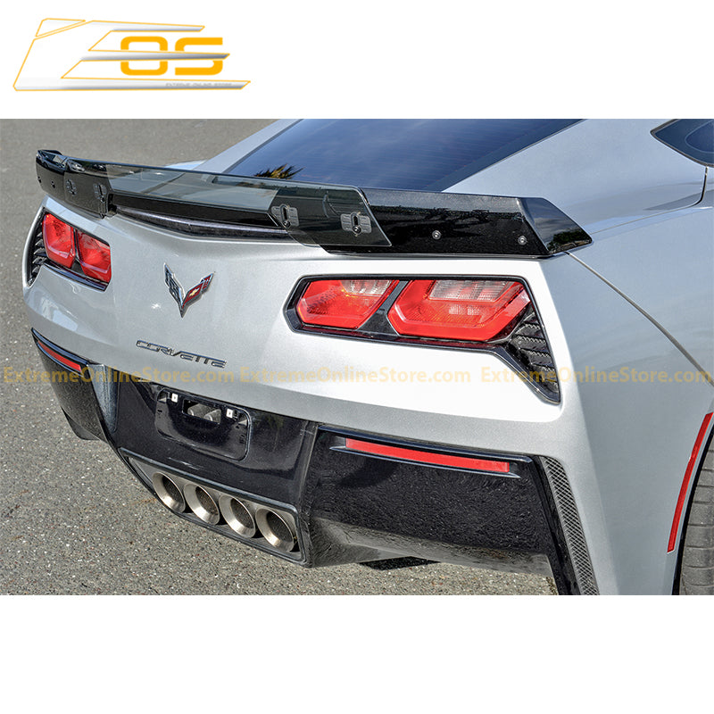 Corvette C7 Stage 3 Rear Spoiler W/ Wickerbill Extension - ExtremeOnlineStore