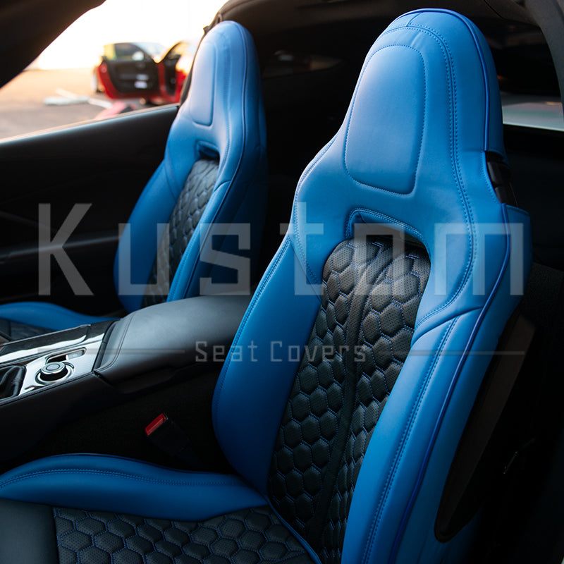 Chevrolet Corvette C7 Custom Leather Seat Covers