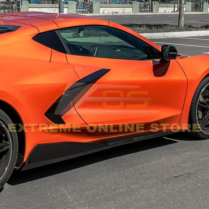 Corvette C8 5VM Side Skirts Rocker Panels - Extreme Online Store