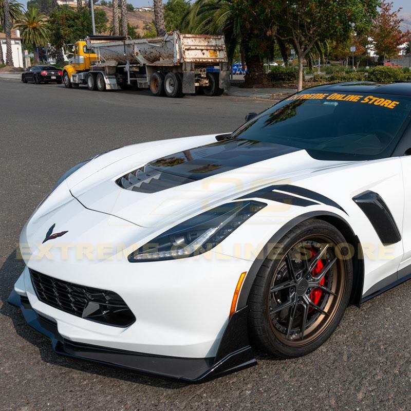 Corvette C7 ZR1 Conversion Side Fender Vents - Extreme Online Store