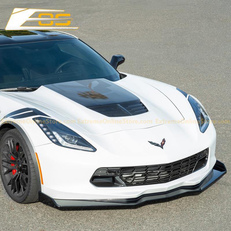 Corvette C7 Stage 2.5 ZR1 Conversion Extended Front Splitter Air Dam - Extreme Online Store