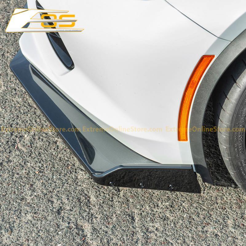 Corvette C7 Stage 2.5 ZR1 Conversion Extended Front Splitter Air Dam - Extreme Online Store