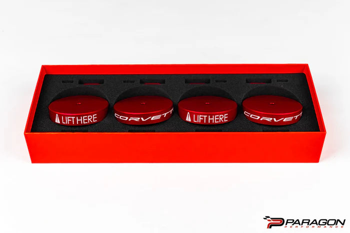 Paragon Performance "Corvette" Pucks - C8 Corvette Jack Pads (4)
