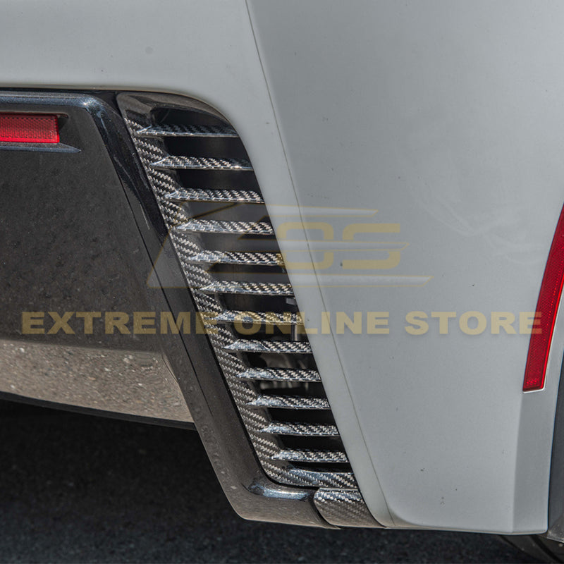 Corvette C7 Carbon Fiber Replacement Rear Diffuser Vent