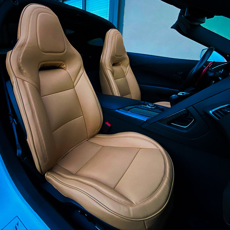 Chevrolet Corvette C7 Custom Leather Seat Covers