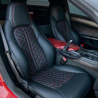 Chevrolet Corvette C6 Custom Leather Seat Covers