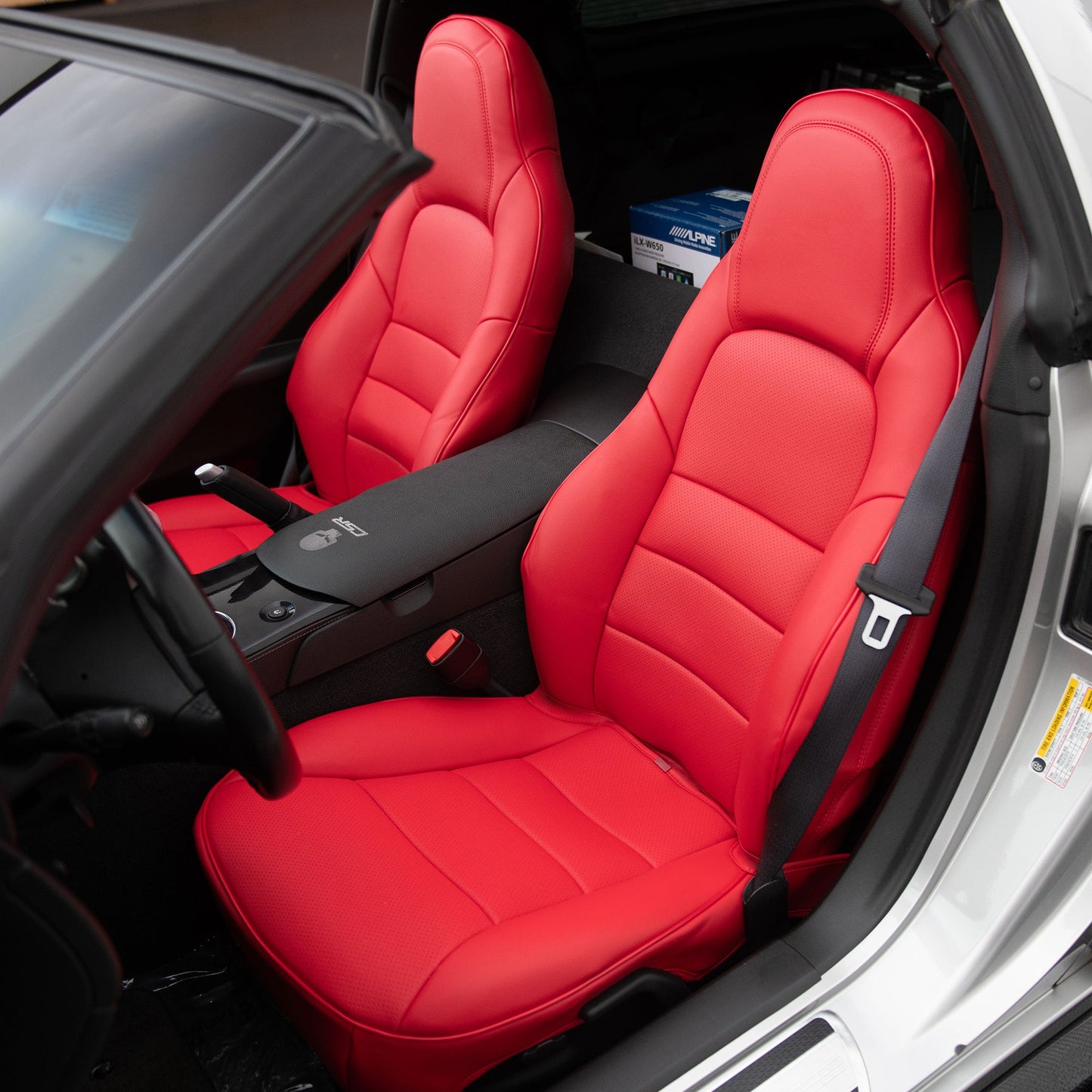 Chevrolet Corvette C6 Custom Leather Seat Covers