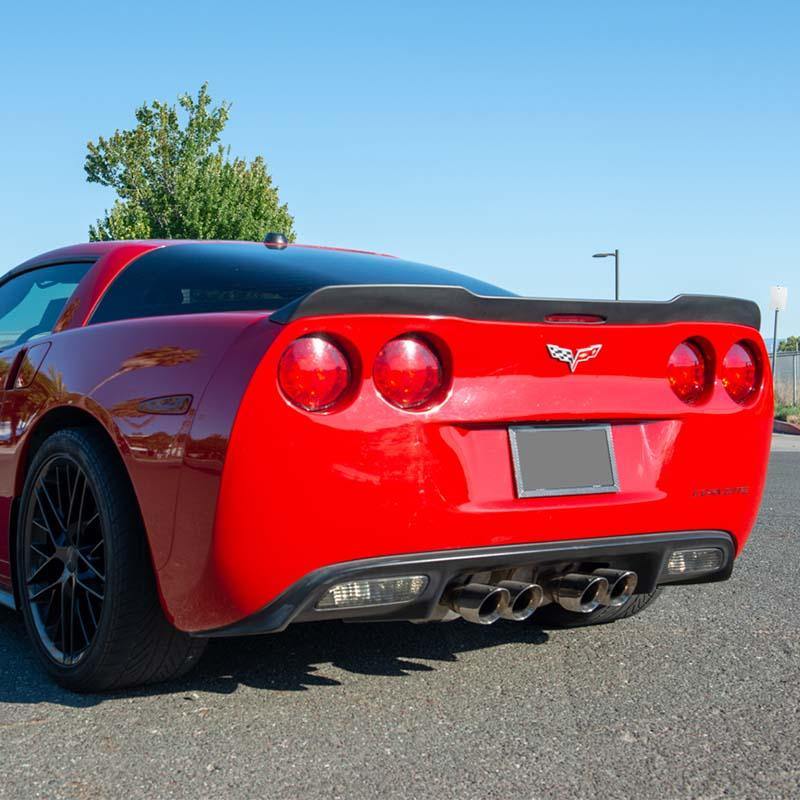 Corvette C6 ZR1 Extended Rear Trunk Spoiler - Extreme Online Store