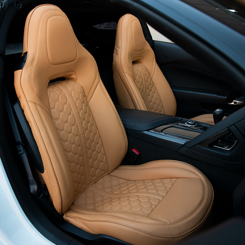 Chevrolet Corvette C7 Custom Leather Seat Covers