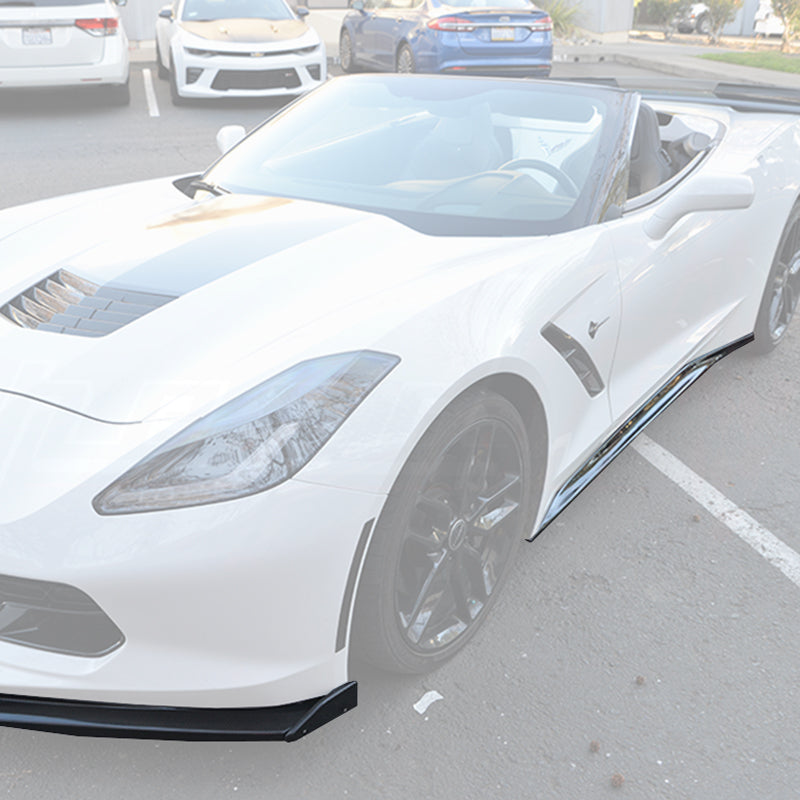 Corvette C7 Stingray / Z51 Side Skirts Rocker Panels | EOS Performance Package - ExtremeOnlineStore