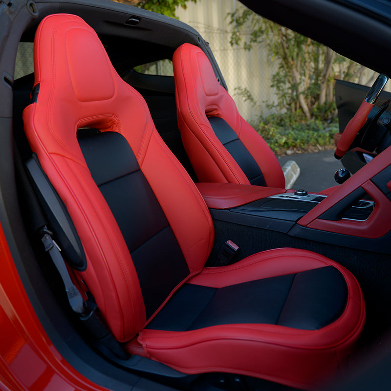 Chevrolet Corvette C7 Custom Leather Seat Covers