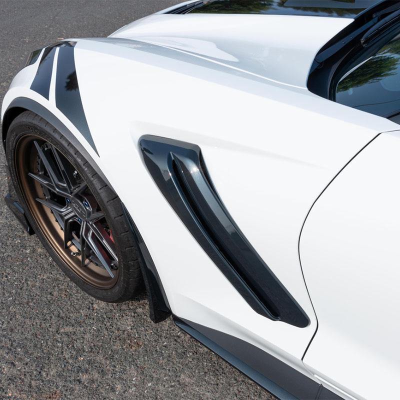 Corvette C7 ZR1 Conversion Side Fender Vents - Extreme Online Store