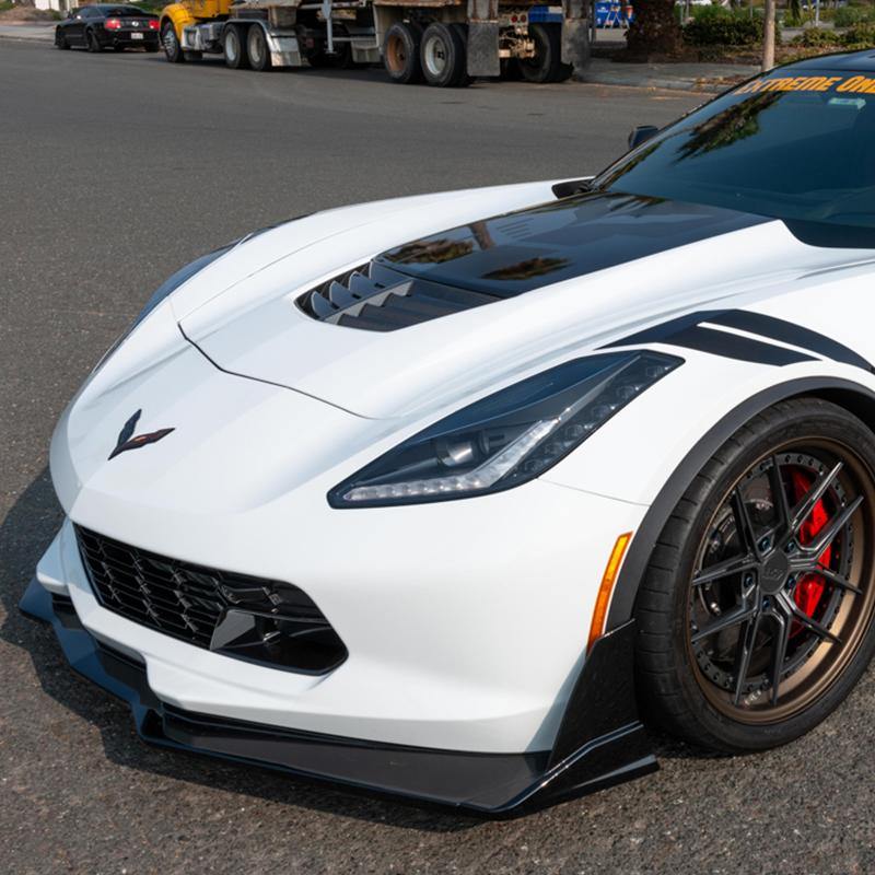 Corvette C7 Stage 3.5 Extended Front Splitter - Extreme Online Store