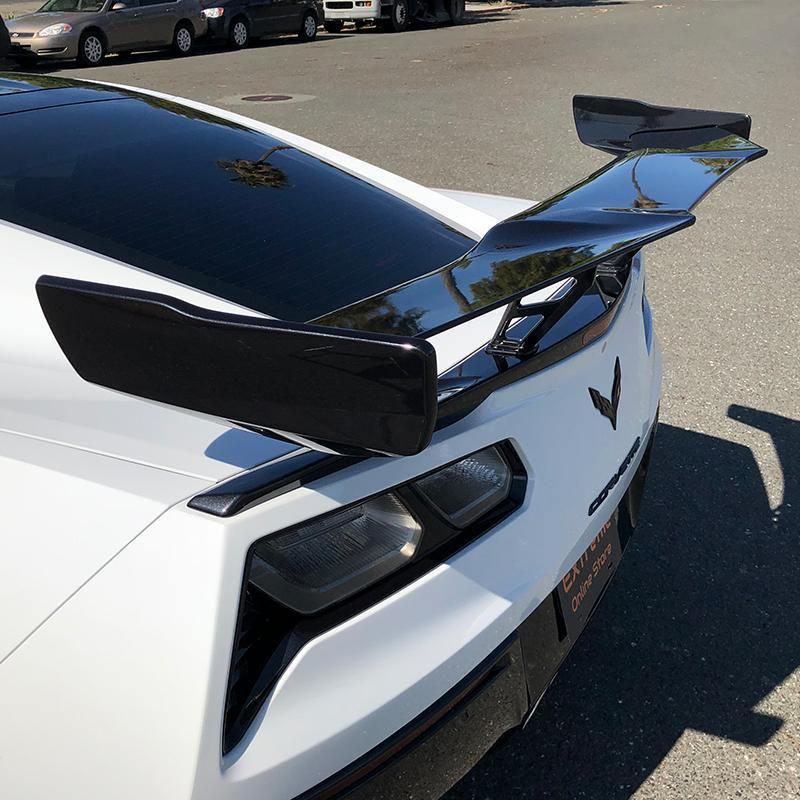 Corvette C7 ZR1 ZTK Conversion Rear Spoiler High Wing - Extreme Online Store