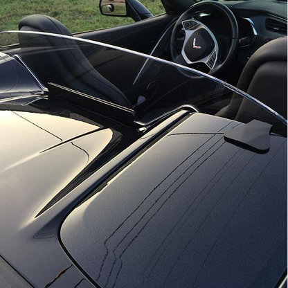 WindRestrictor® C7 Convertible Rear Add On Wind Deflector